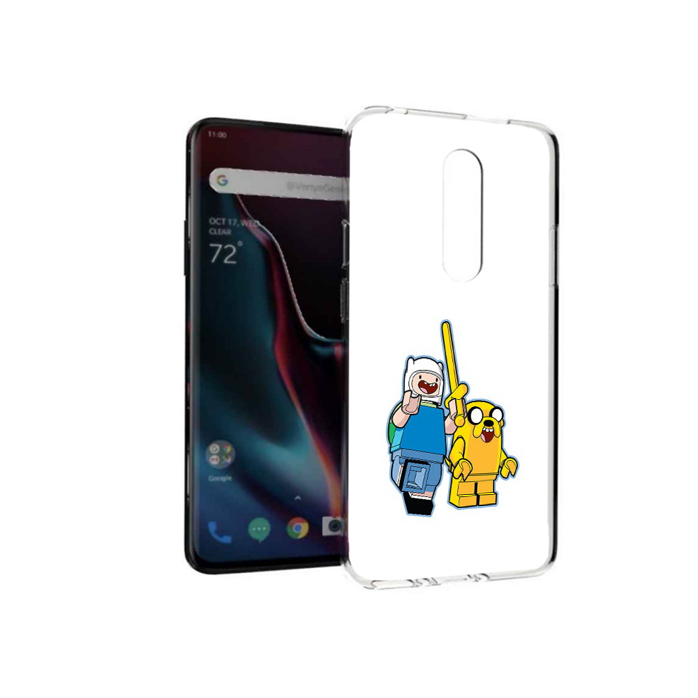 

Чехол MyPads Tocco для OnePlus 7 Pro время приключений лего (PT139735.130.274), Прозрачный, Tocco