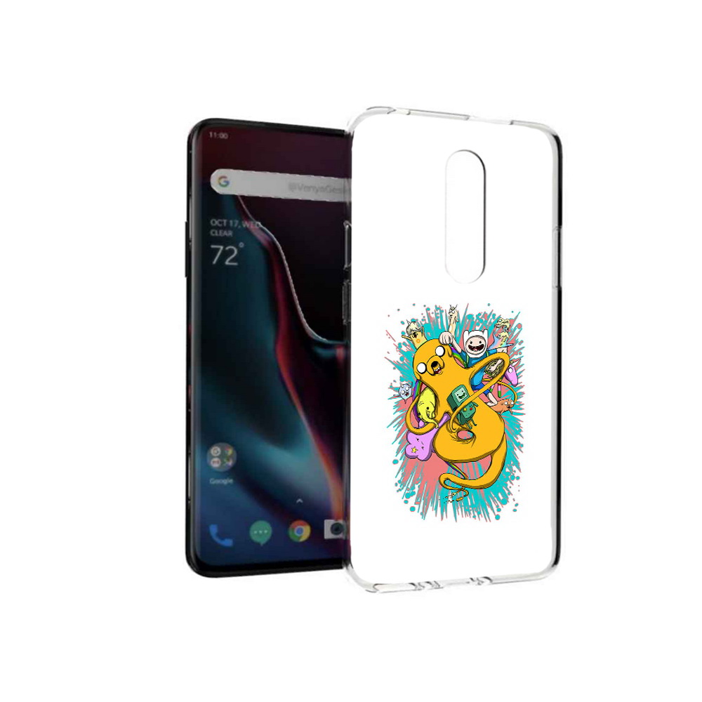 

Чехол MyPads Tocco для OnePlus 7 Pro время приключений рисунок (PT139735.130.276), Прозрачный, Tocco