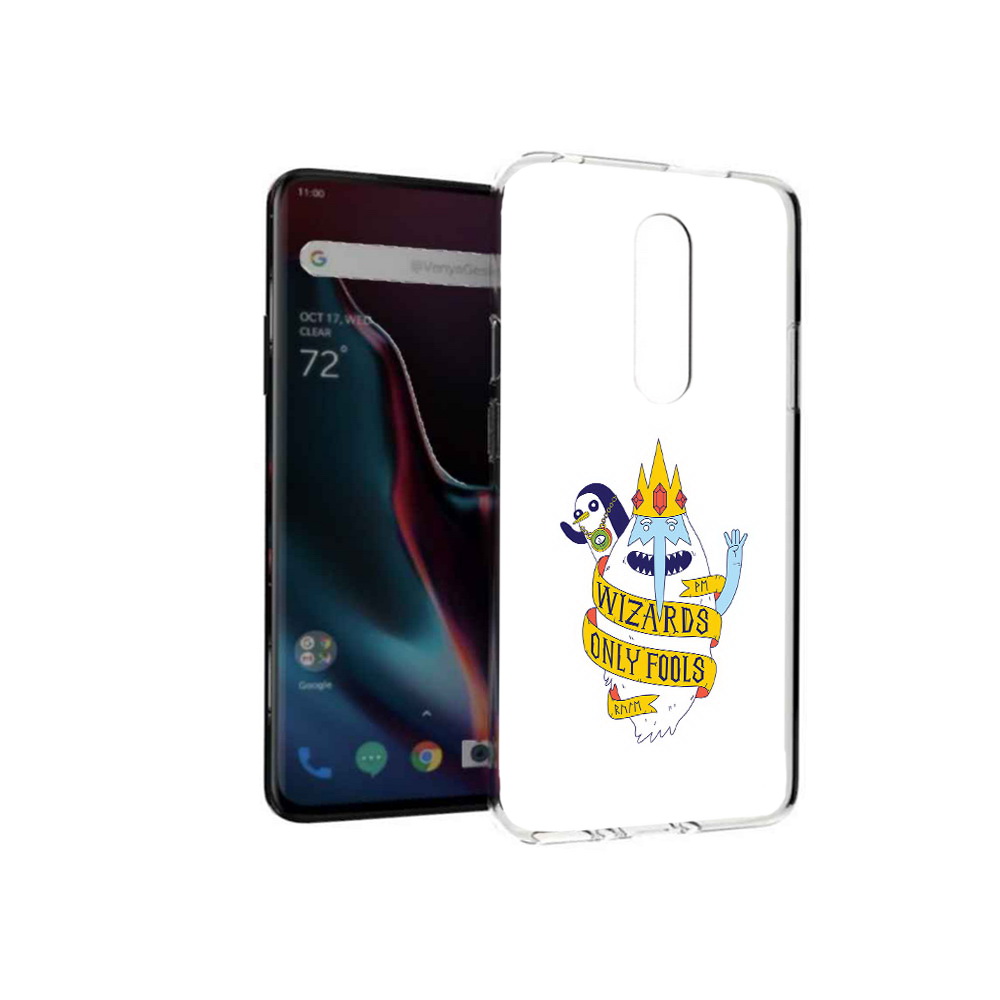 

Чехол MyPads Tocco для OnePlus 7 Pro время приключений снежный король (PT139735.130.278), Прозрачный, Tocco