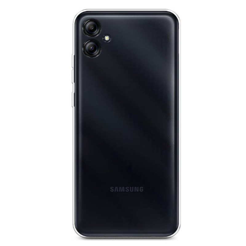 

Чехол силиконовый для Samsung Galaxy A04E, с защитой камеры, X-Case, прозрачный