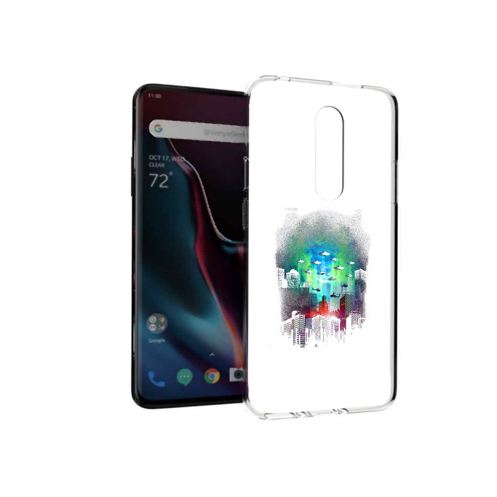 

Чехол MyPads Tocco для OnePlus 7 Pro город в свечении (PT139735.130.296), Прозрачный, Tocco