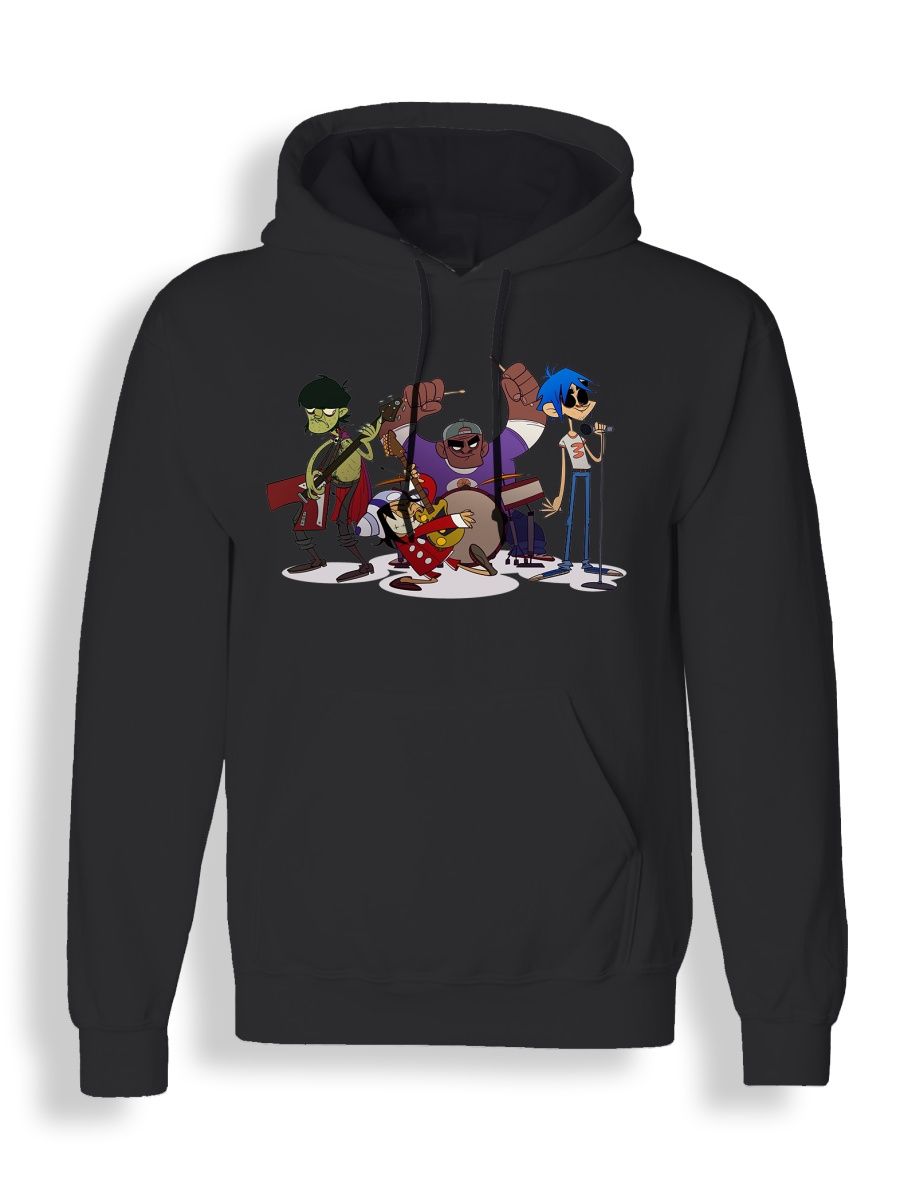 

Худи унисекс СувенирShop Gorillaz/Гориллаз 17 черное S, Черный, "Gorillaz/Гориллаз" 17