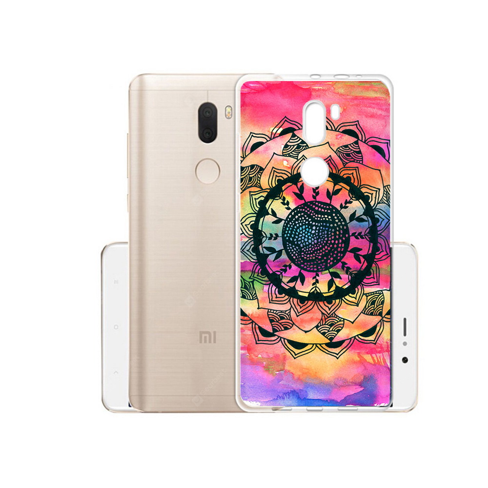 

Чехол MyPads Tocco для Xiaomi Mi 5S Plus яркая абстракция круглый цветок (PT48165.334.704), Прозрачный, Tocco