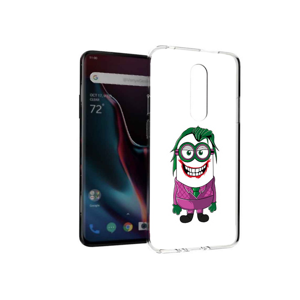 

Чехол MyPads Tocco для OnePlus 7 Pro джокер миньон (PT139735.130.322), Прозрачный, Tocco