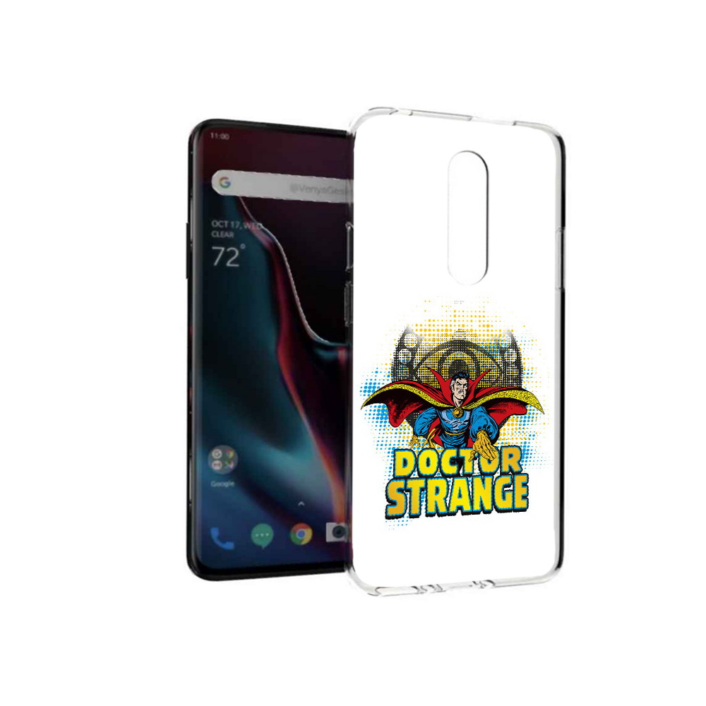 

Чехол MyPads Tocco для OnePlus 7 Pro доктор стренж рисунок (PT139735.130.335), Прозрачный, Tocco