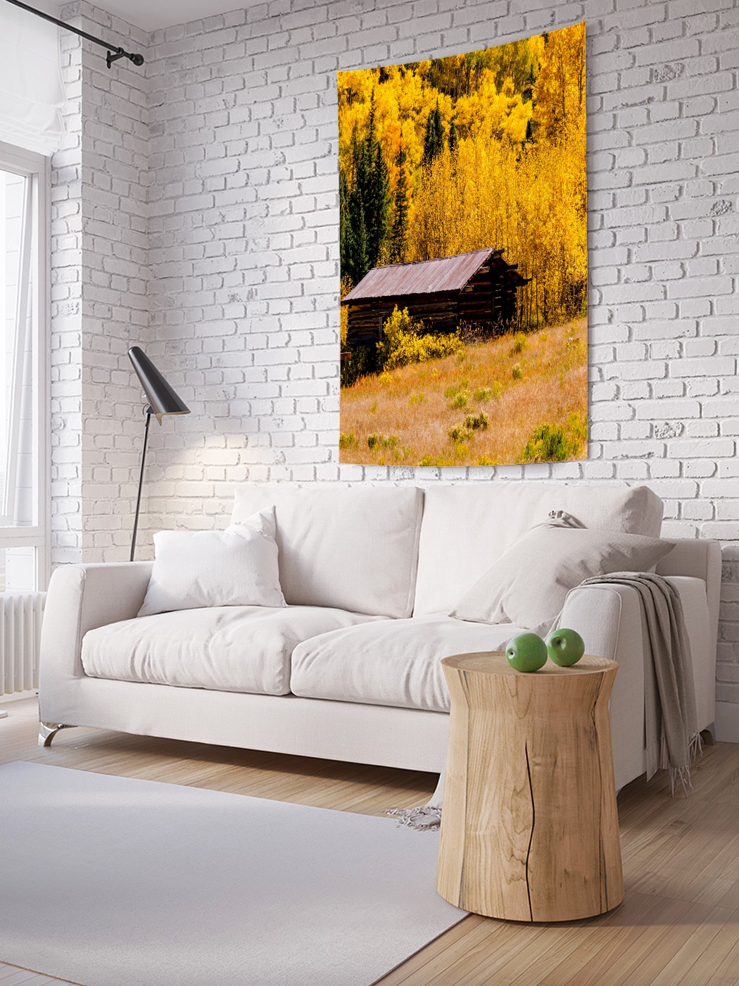 

Вертикальное фотопанно на стену JoyArty Загадочные домик 150x200 см, Загадочные домик