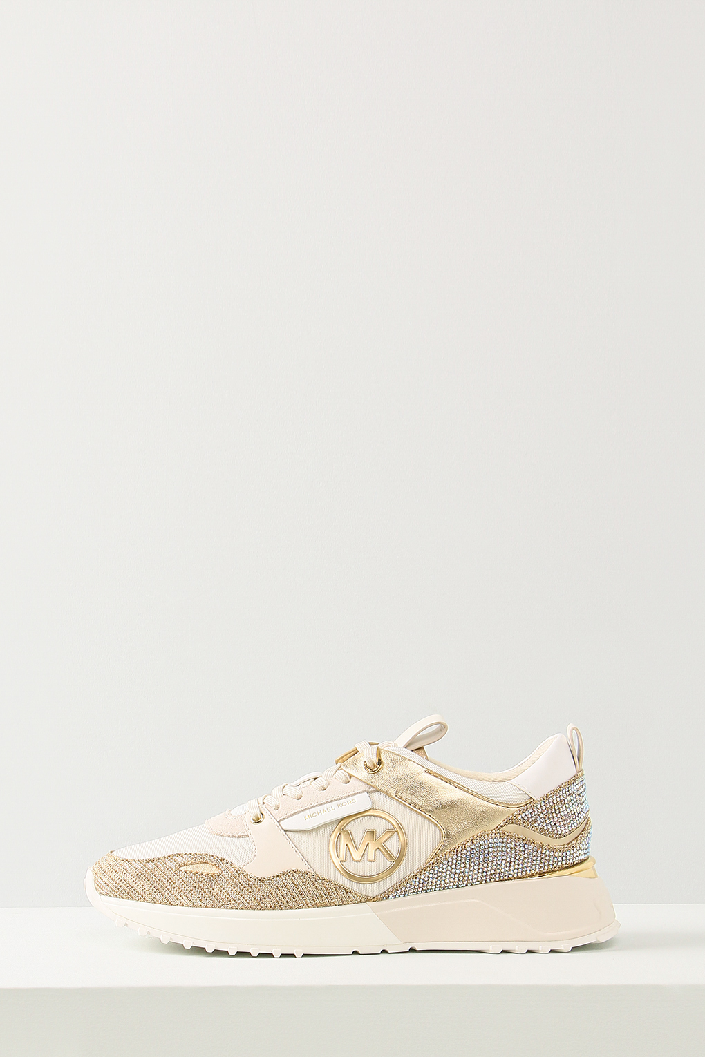 

Кроссовки женские Michael Kors 43F2THFS золотистые 9 US, Бежевый, 43F2THFS
