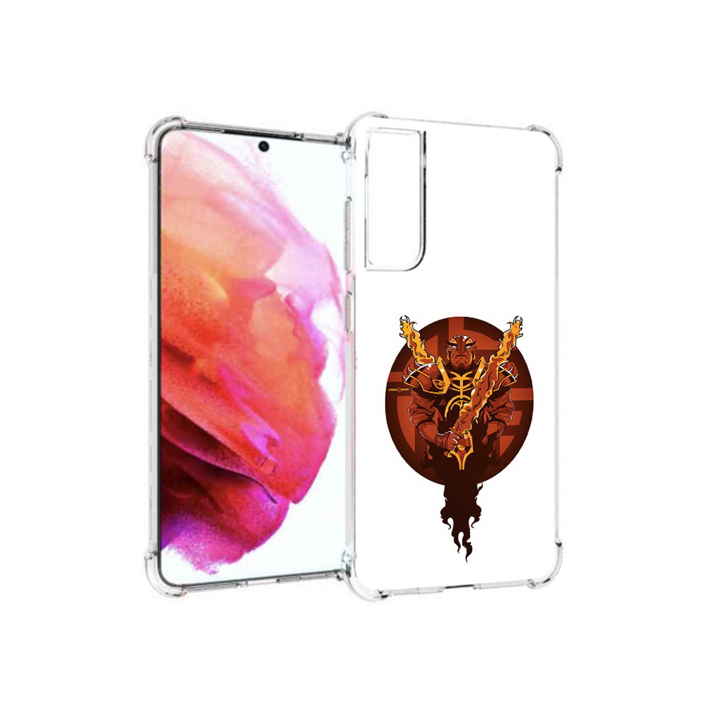

Чехол MyPads Tocco для Samsung Galaxy S21 FE ember spirit, Прозрачный, Tocco