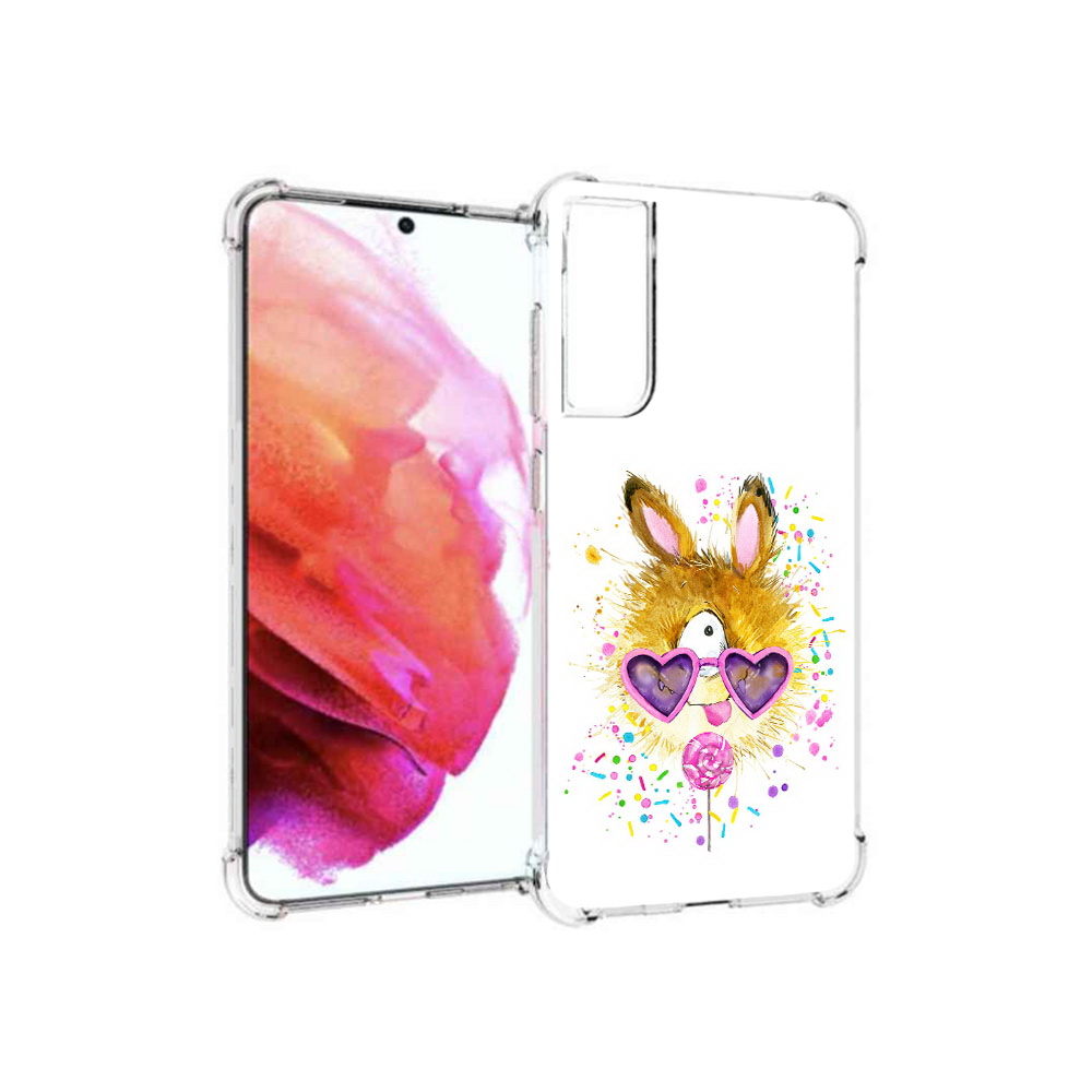 

Чехол MyPads Tocco для Samsung Galaxy S21 FE Чупя, Прозрачный, Tocco