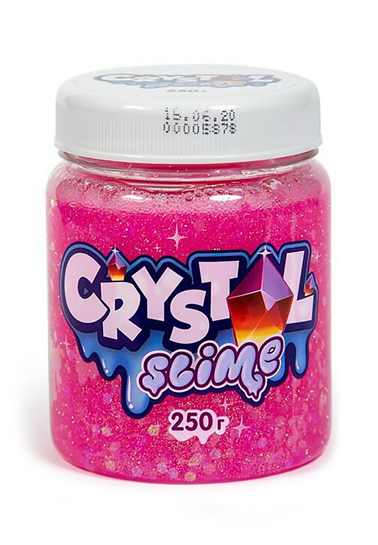

Slimey Kids Кристальный слайм сиреневый 250 гр, Фиолетовый
