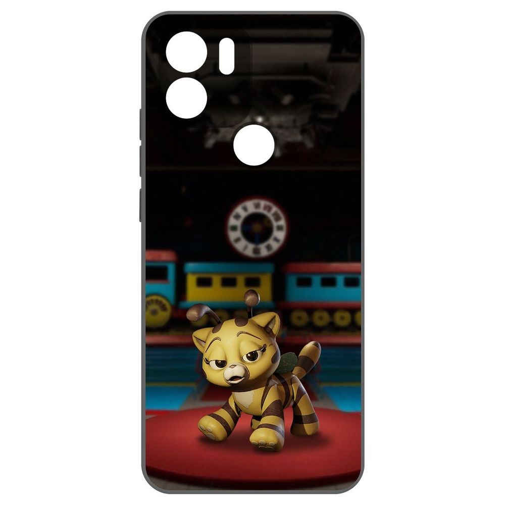 

Чехол-накладка Krutoff Soft Case Хаги Ваги - Кошка-Пчёлка для Xiaomi Redmi A2+ черный
