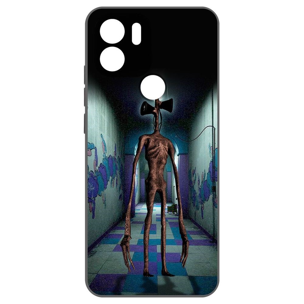 

Чехол-накладка Krutoff Soft Case Хаги Ваги - Сиреноголовый для Xiaomi Redmi A2+ черный