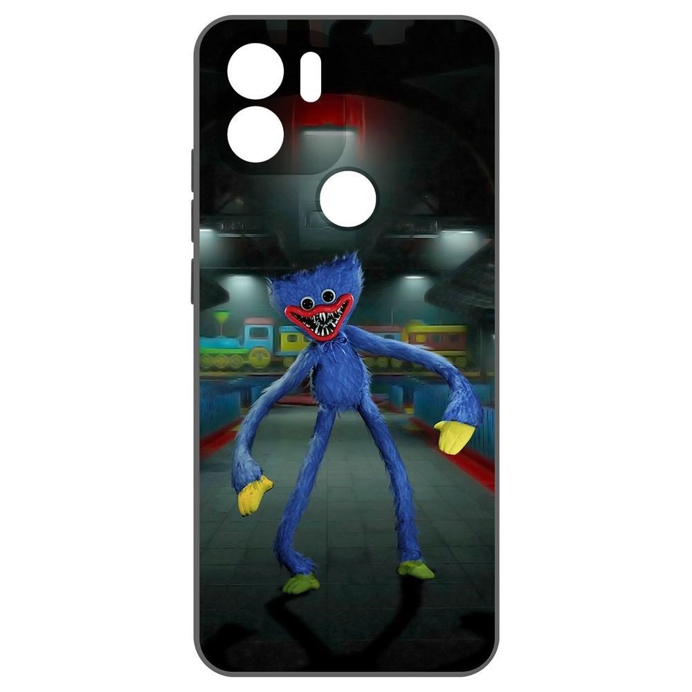 

Чехол-накладка Krutoff Soft Case Хаги Ваги для Xiaomi Redmi A2+ черный