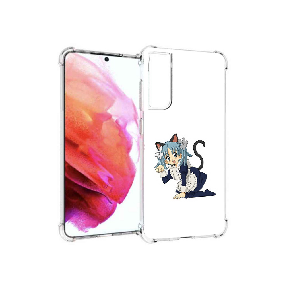 

Чехол MyPads Tocco для Samsung Galaxy S21 FE аниме3, Прозрачный, Tocco