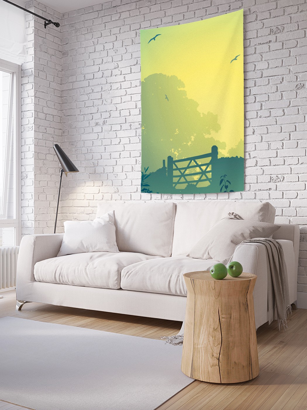 

Вертикальное фотопанно на стену JoyArty За ограждением 150x200 см, За ограждением