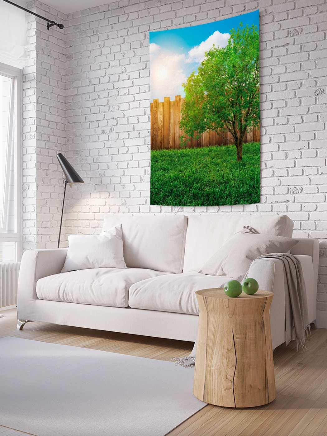 

Вертикальное фотопанно на стену JoyArty Домашнее деревце 150x200 см, Домашнее деревце
