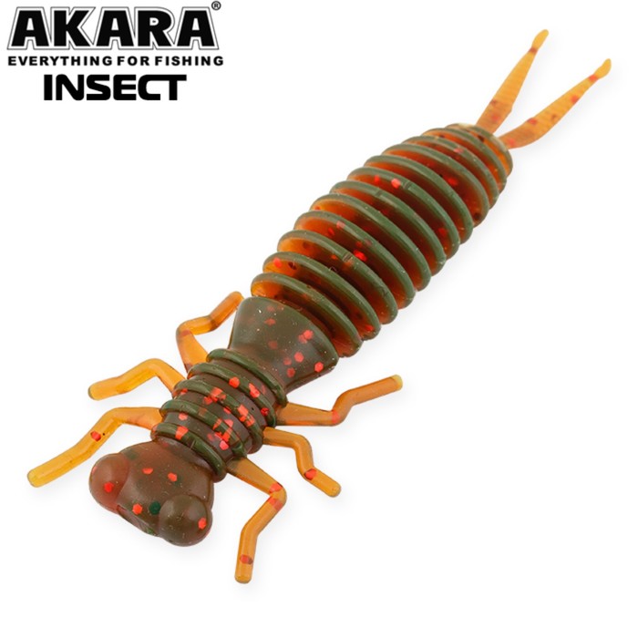 фото Твистер akara insect, 6.5 см, цвет 11, 4 шт.