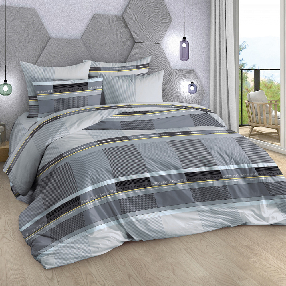 

Постельное белье Mercury Home Муссон 2 СП Бязь 2 наволочки 70x70, Муссон