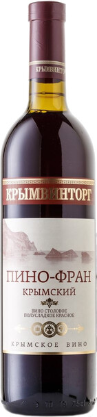 

Вино Крымвинторг, Пино-Фран Крымский, 0,75 л