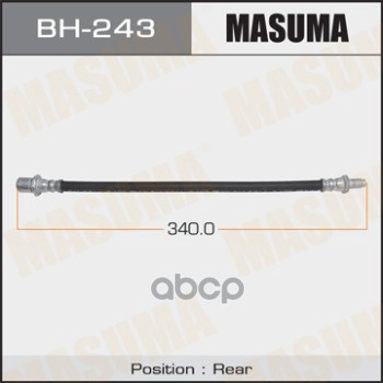 

Шланг Тормозной Masuma T- /Rear/ Land Cruiser J8 Masuma Арт. Bh243