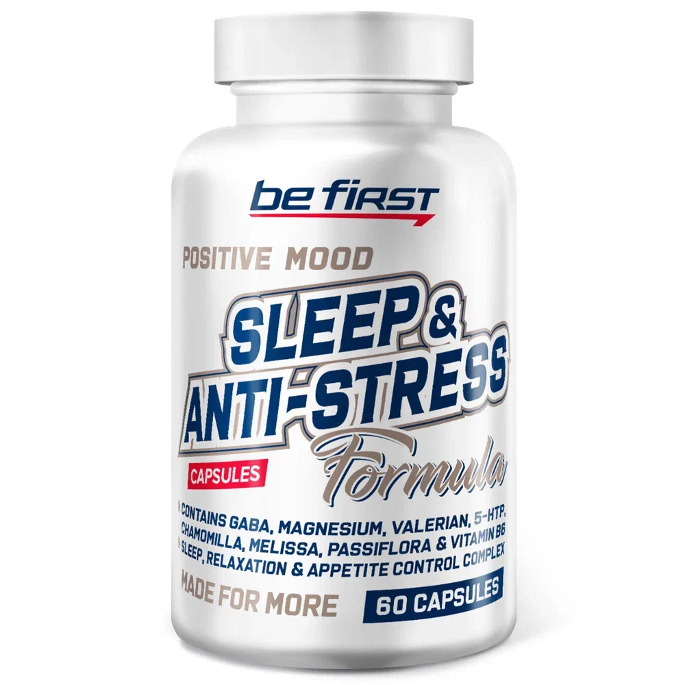 

Be First Sleep Formula (60 капсул) - формула сна в капсулах