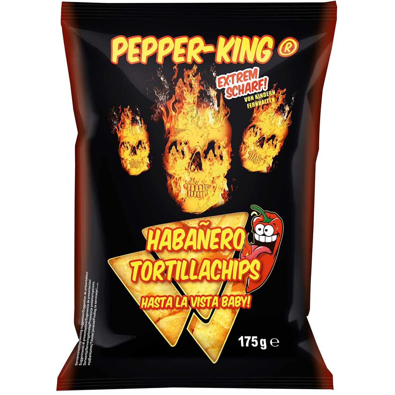 

Чипсы картофельные Xox Pepper-King Habanero-Chili 175 г