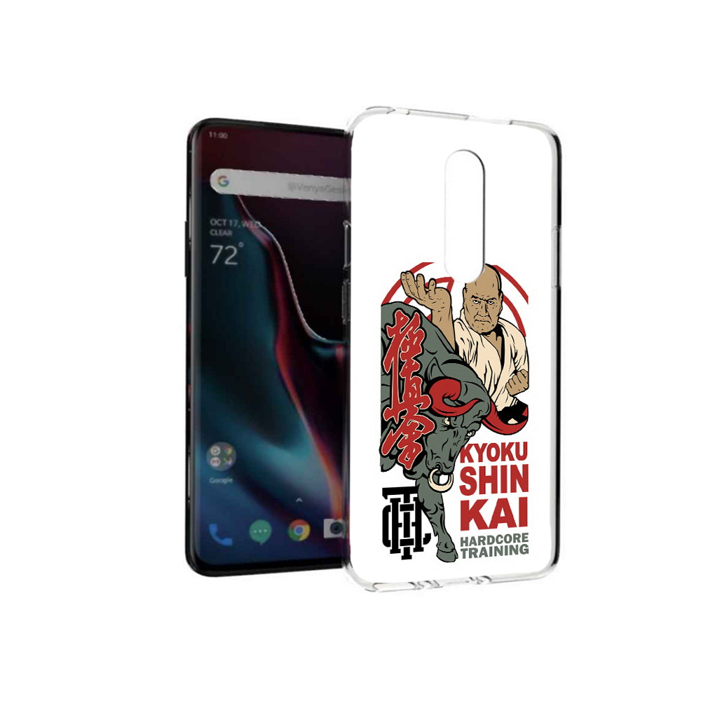 

Чехол MyPads Tocco для OnePlus 7 Pro единоборства рисунок (PT139735.130.343), Прозрачный, Tocco