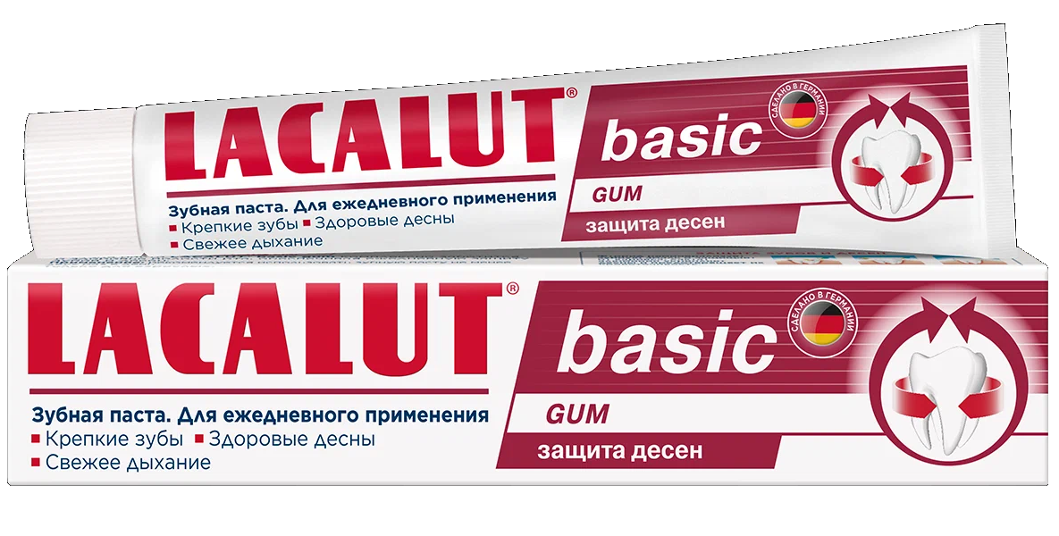 

Паста зубная Lacalut Basic gum, 75 мл