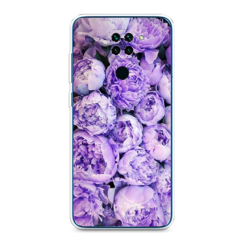 

Чехол Awog на Xiaomi Redmi 10X 4G/Note 9 "Пионы сиреневые", Разноцветный, 38250-8