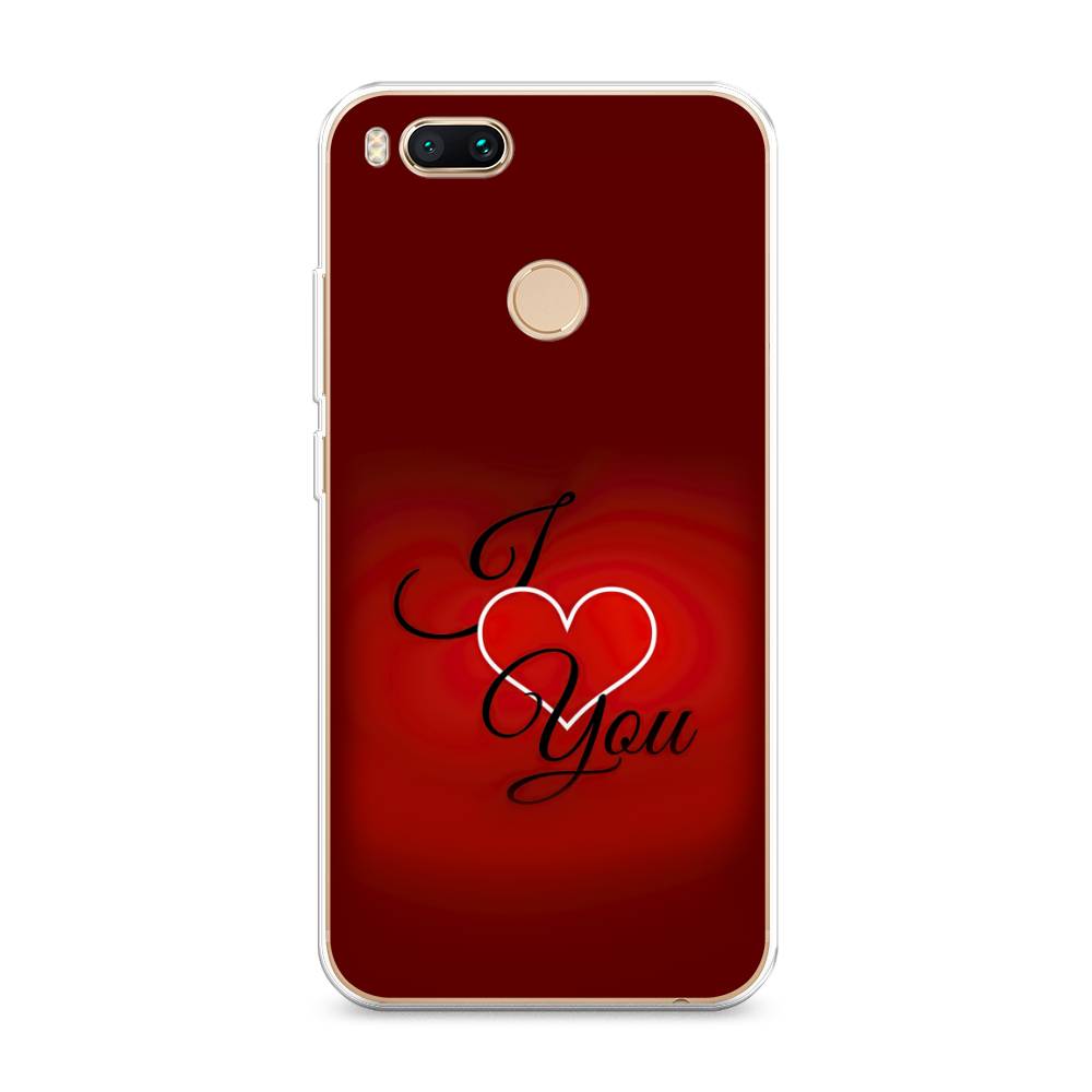 

Чехол Awog на Xiaomi Mi 5X "I love you 3", Разноцветный, 32350-6
