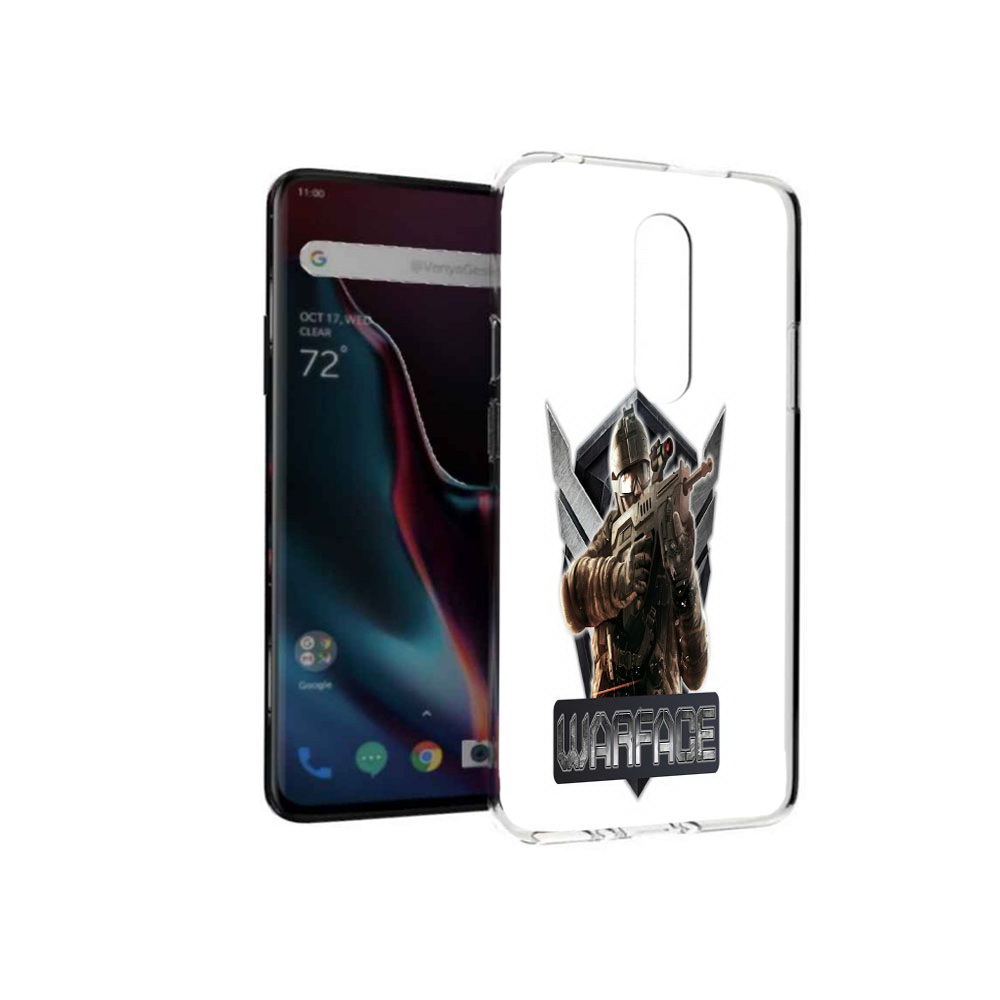 

Чехол MyPads Tocco для OnePlus 7 Pro игра про войну (PT139735.130.374), Прозрачный, Tocco