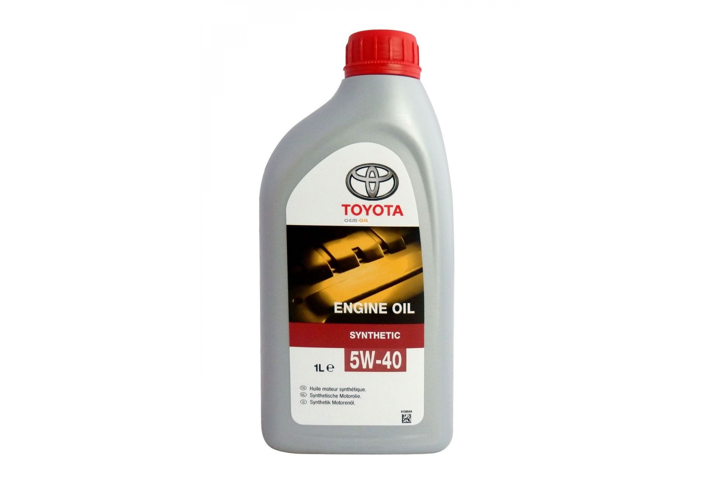 

Моторное масло Toyota синтетическое 5W40 API SL/CF, ACEA A3/B3/B4 1л