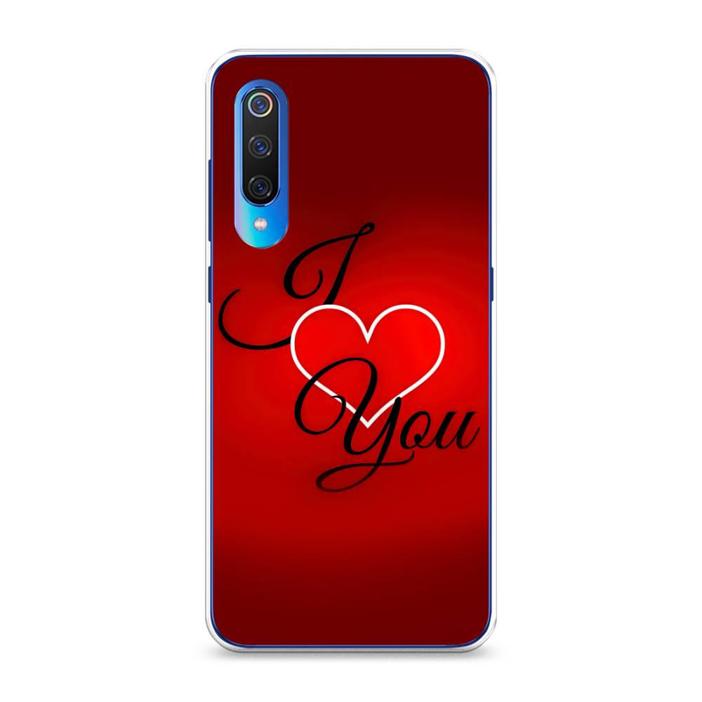 

Чехол Awog на Xiaomi Mi 9 "I love you 3", Разноцветный, 34850-6