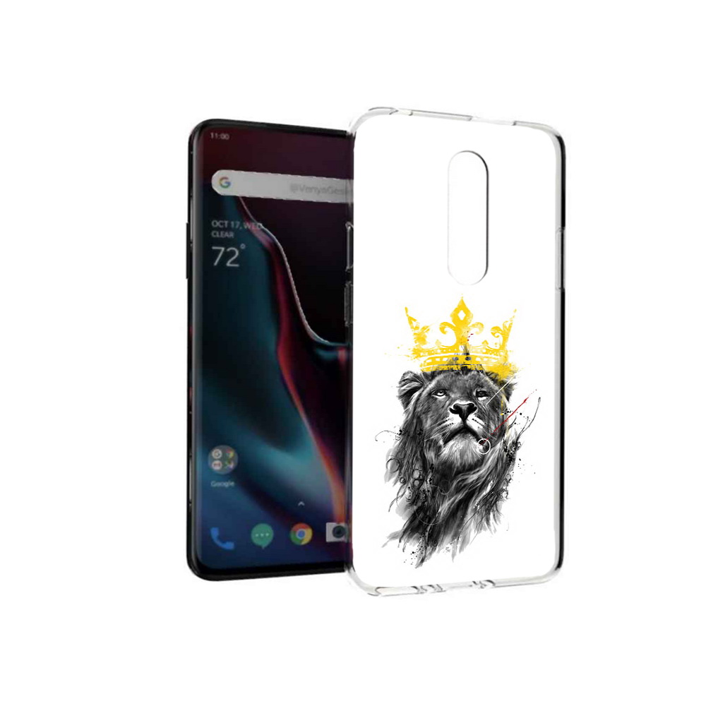 

Чехол MyPads Tocco для OnePlus 7 Pro король-лев (PT139735.130.391), Прозрачный, Tocco