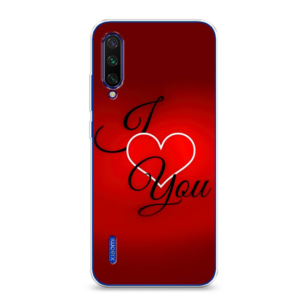 

Чехол Awog на Xiaomi Mi CC9E/Mi A3 "I love you 3", Разноцветный, 36050-6