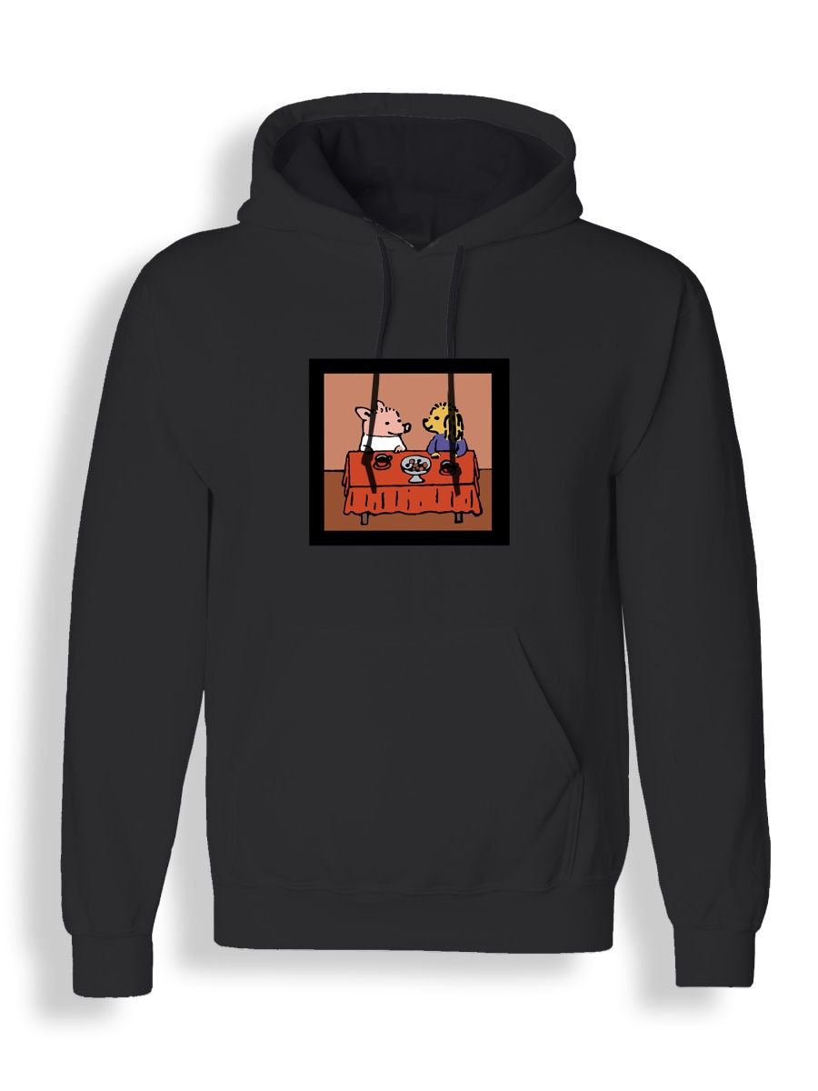 

Худи унисекс СувенирShop Поросенок Петр/Трактор/Мем 6 черное 4XL, "Поросенок Петр/Трактор/Мем" 6