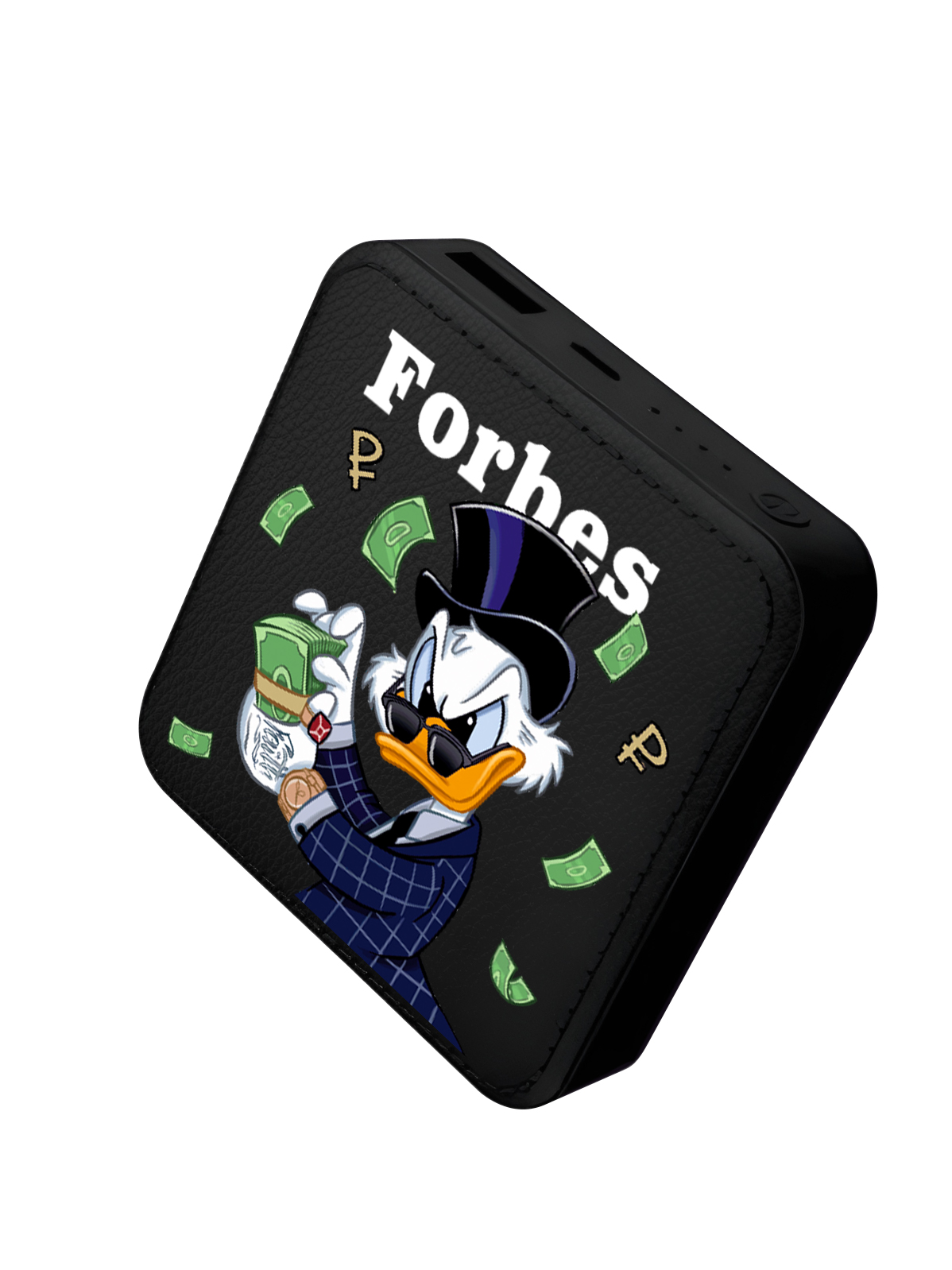 

Power Bank Аккумулятор Богатая утка с деньгами Форбс