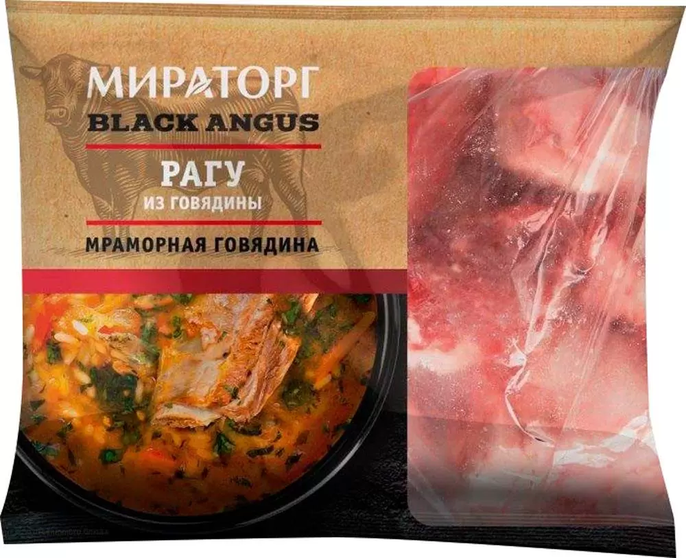 

Рагу Мираторг из говядины, замороженное, 1 кг