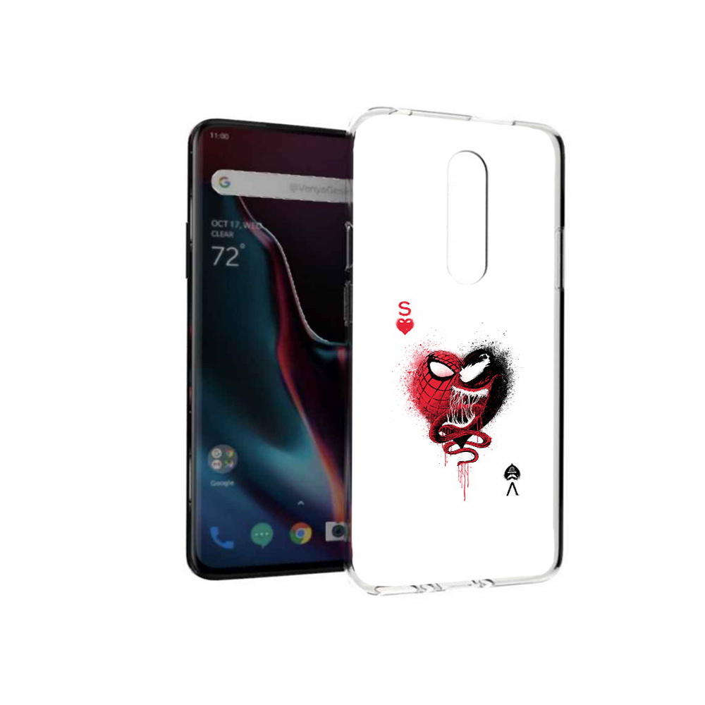 

Чехол MyPads Tocco для OnePlus 7 Pro Веном (PT139735.130.41), Прозрачный, Tocco