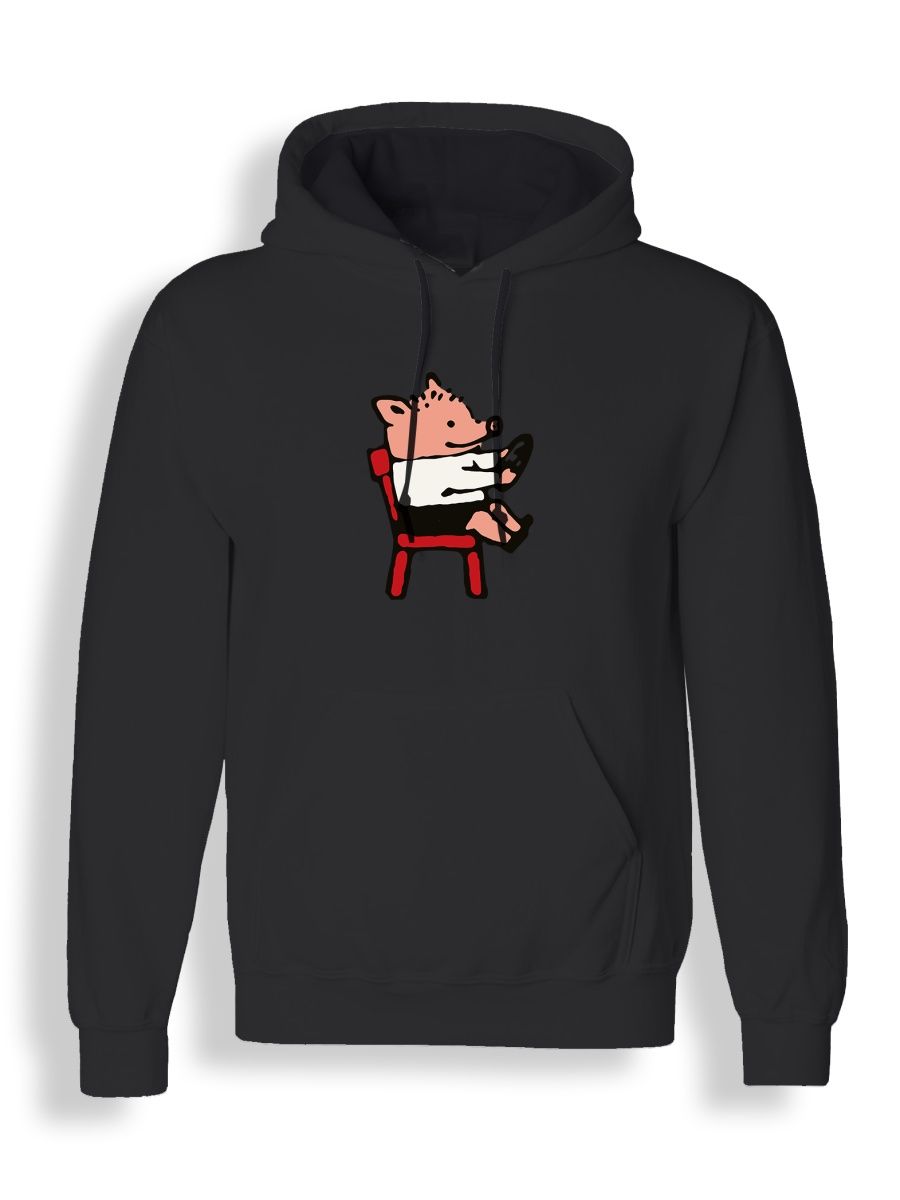 

Худи унисекс СувенирShop Поросенок Петр/Трактор/Мем 8 черное 3XL, Черный, "Поросенок Петр/Трактор/Мем" 8