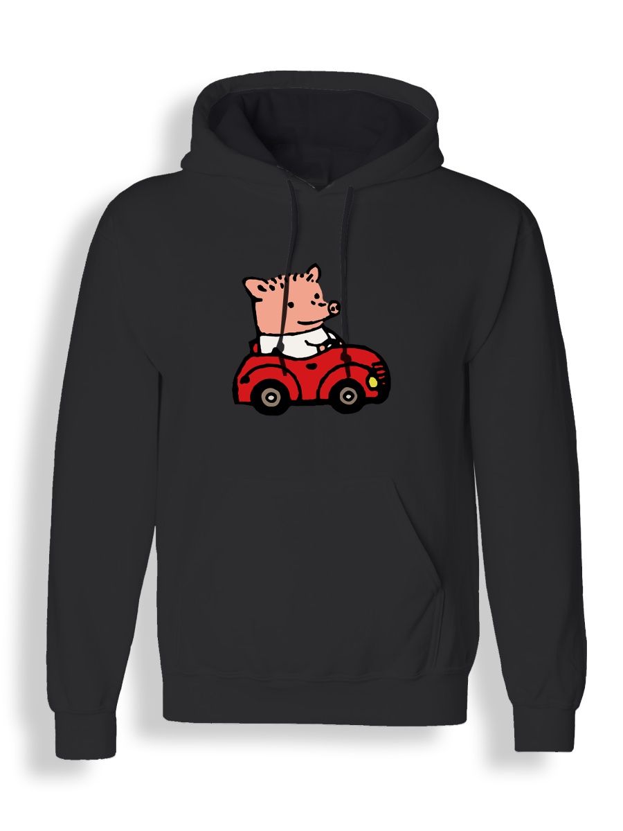 

Худи унисекс СувенирShop Поросенок Петр/Трактор/Мем 9 черное XL, Черный, "Поросенок Петр/Трактор/Мем" 9