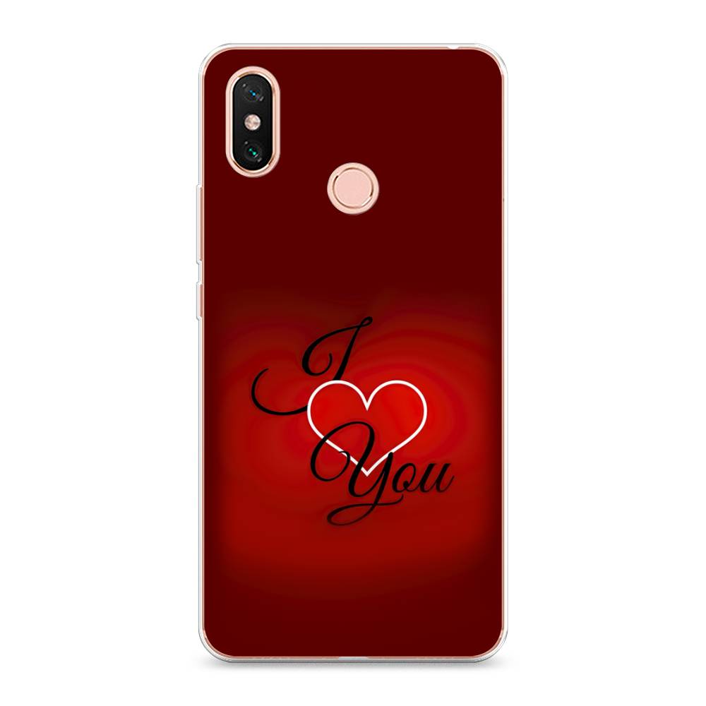 

Чехол Awog на Xiaomi Mi Max 3 "I love you 3", Разноцветный, 34350-6