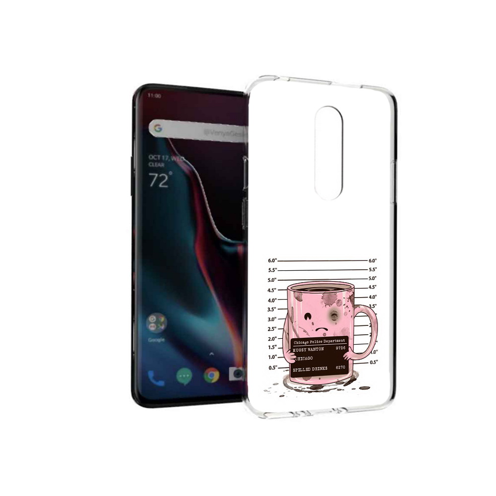 

Чехол MyPads Tocco для OnePlus 7 Pro кружка (PT139735.130.420), Прозрачный, Tocco