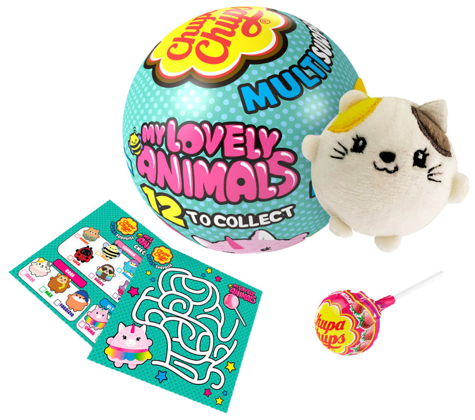 

Карамель Chupa Chups Клубника в наборе с игрушкой 12г