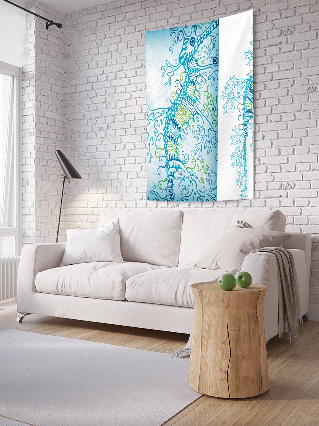 

Вертикальное фотопанно на стену JoyArty Неизведанное существо 150x200 см, Неизведанное существо