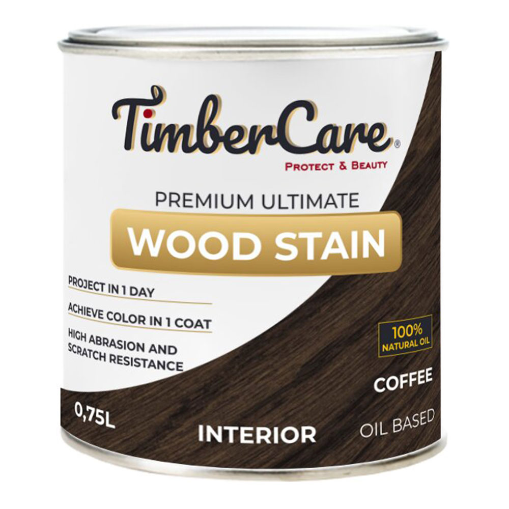 

Масло TimberCare Wood Stain 0.75 л. кофе, Коричневый, Wood Stain