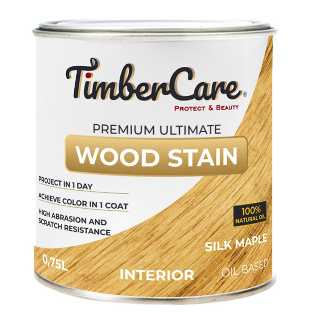 

Масло TimberCare Wood Stain 0.75 л. шелковистый клен, Бежевый, Wood Stain