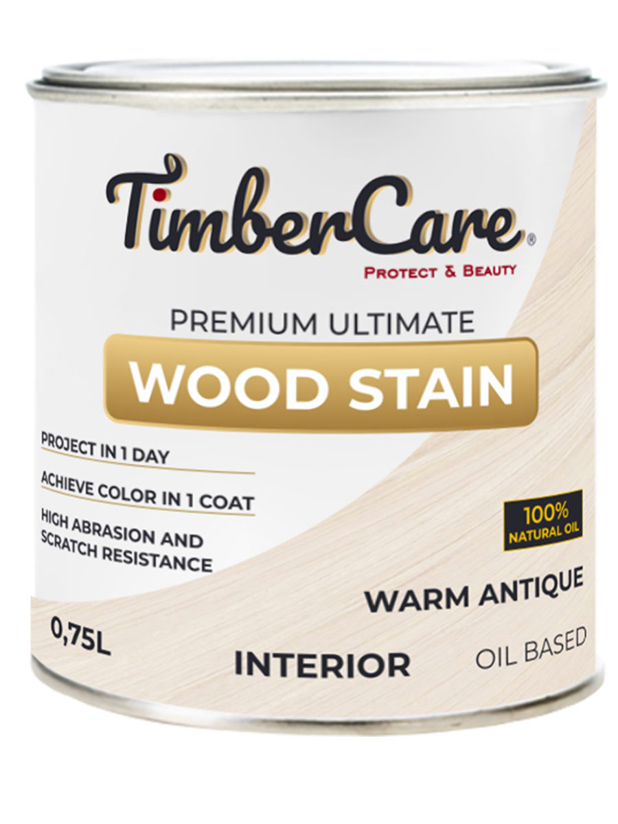 

Масло TimberCare Wood Stain 0.75 л. античный белый, Wood Stain