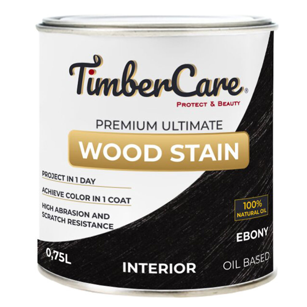 

Масло TimberCare Wood Stain 0.75 л. эбен, Коричневый, Wood Stain