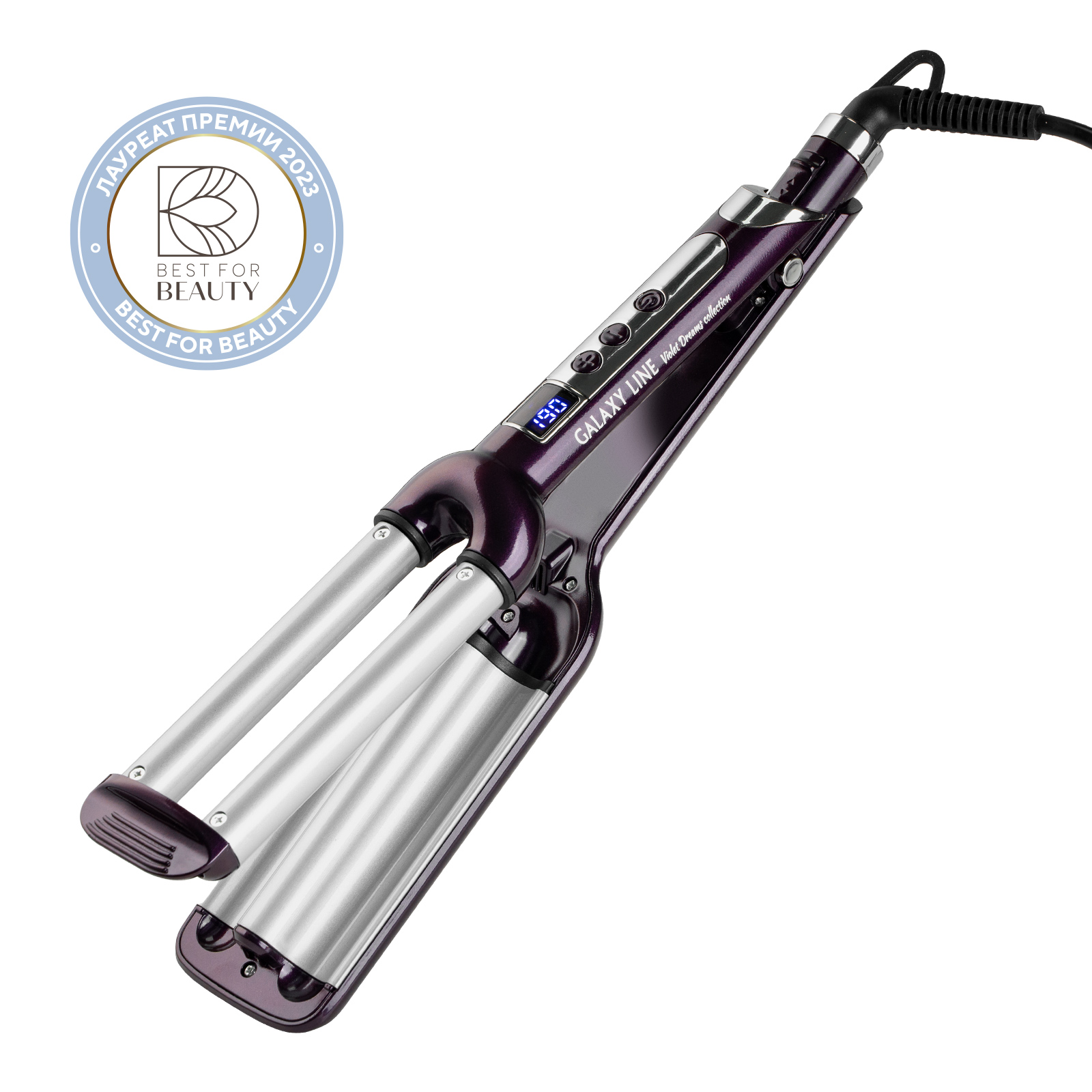 

Электрощипцы GALAXY LINE GL4649 фиолетовый, GL4649
